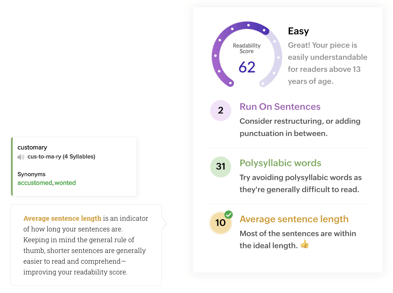 Understand Readability