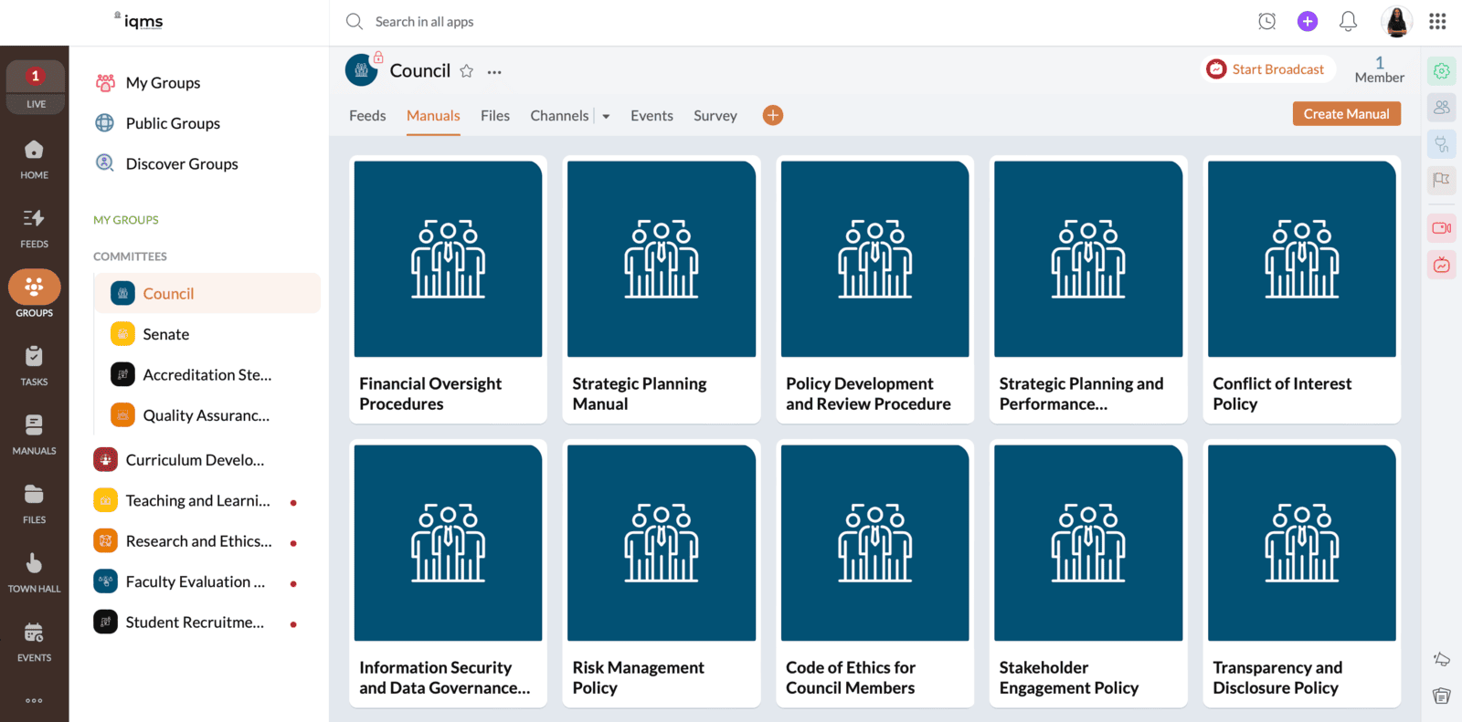 Integrated Policies and Procedures