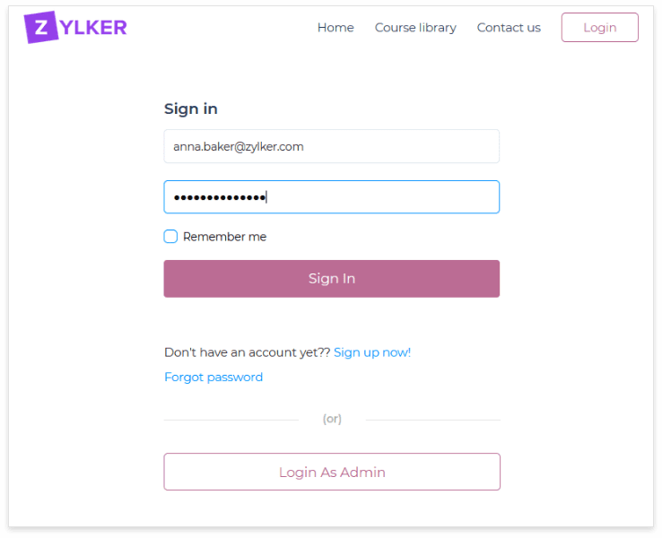 Secure login with MFA